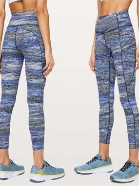 Lululemon Fast and Free Tight II Sz 6/25" *Non-Reflective Nulux